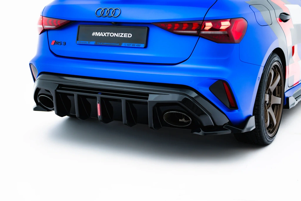Heckansatz Audi RS3 Sportback 8Y Facelift (Version mit LED-Licht)