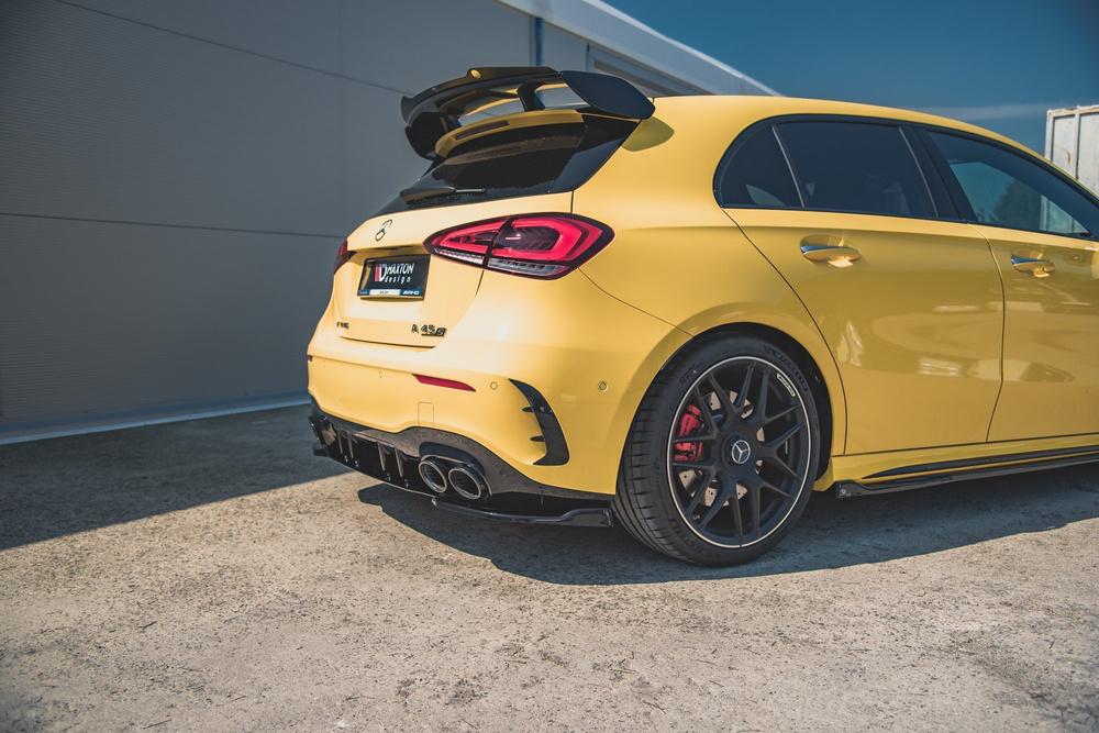 Heck Diffusor Seite Mercedes-AMG A 45 S Aero Pack W177