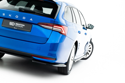 Heck Diffusor Seite Skoda Octavia Liftback / Combi Mk4 Facelift