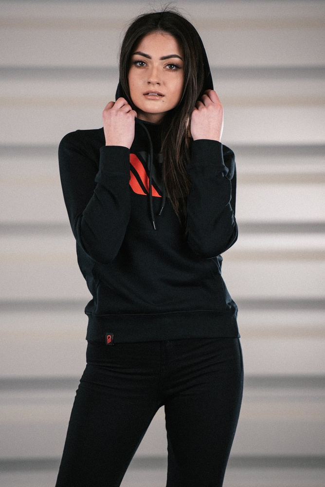 Womens Black Hoodie