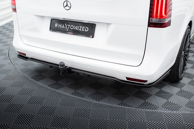 Hinten Splitter (mit einem vertikalem balken) Mercedes-Benz Vito Extra Long W447