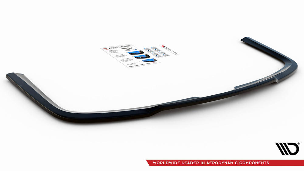 Hinten Splitter Volkswagen Caddy Long Mk3 Facelift