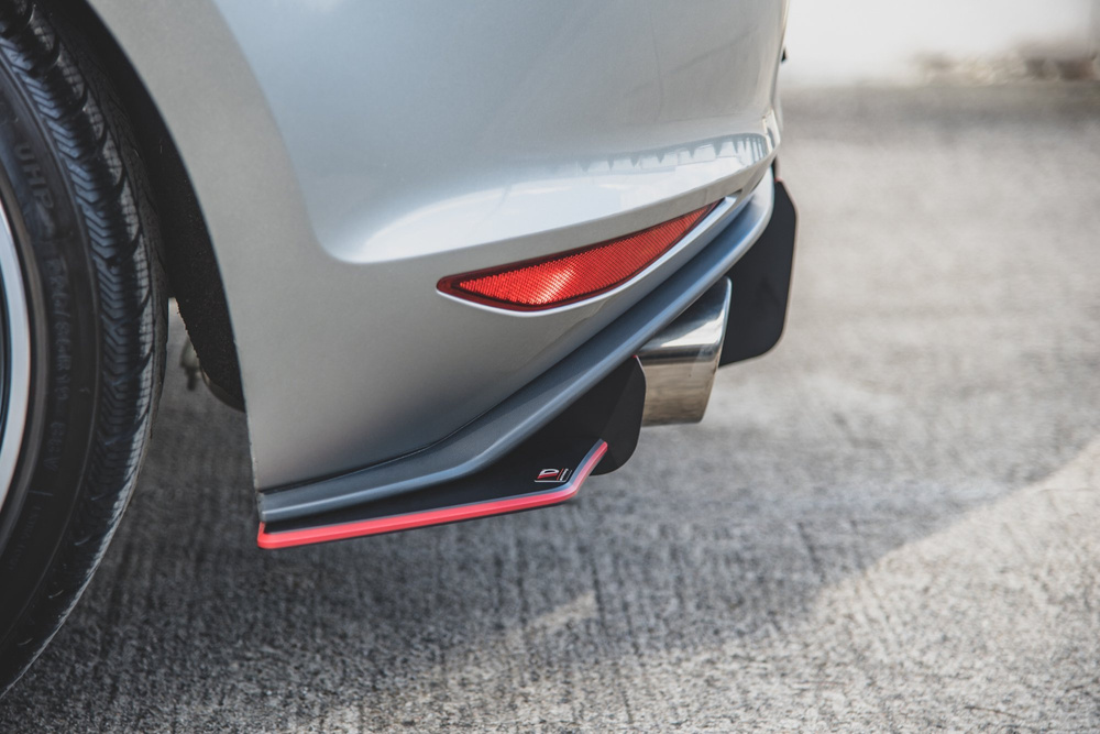 Street Pro Heck Diffusor Seite L + R V.1 VW Golf 7 GTI