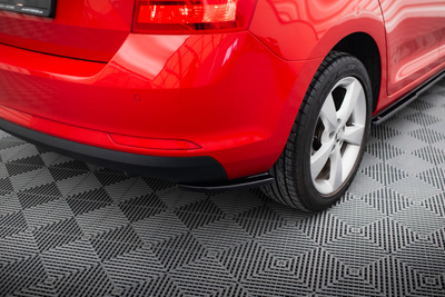 Heck Diffusor Seite Skoda Rapid Spaceback