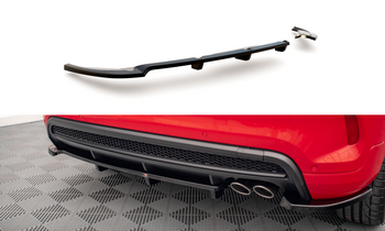 Hinten Splitter (mit einem vertikalem balken) Fiat 500X Sport Mk1 Facelift