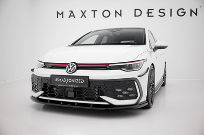 Front Diffusor V.5 Volkswagen Golf GTI / GTE / R-Line Mk8 Facelift
