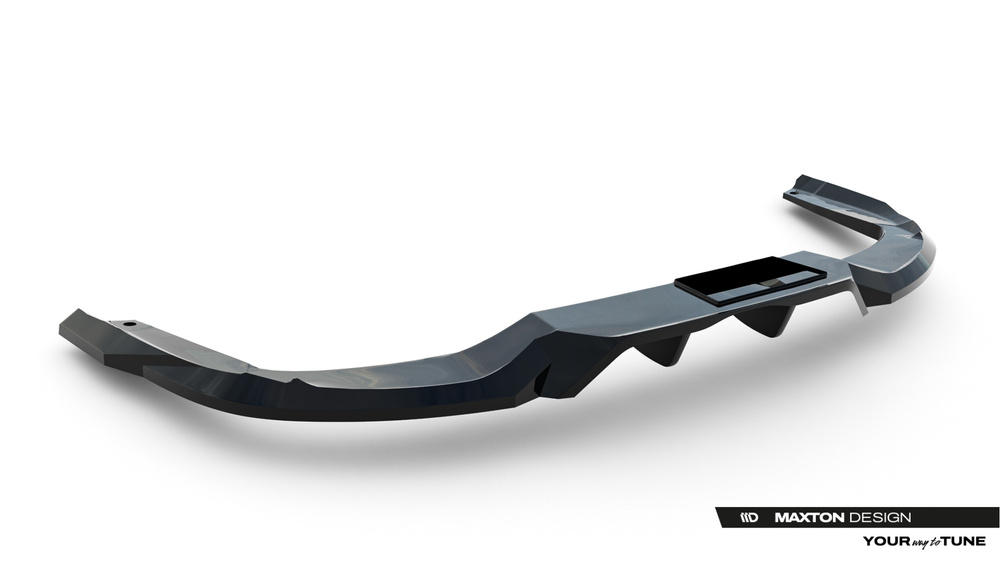 Hinten Splitter (mit einem vertikalem balken) Skoda Kodiaq Sportline Mk2