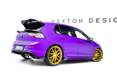 Heck Diffusor Seite V.6 + Flaps Volkswagen Golf R Mk8 Facelift