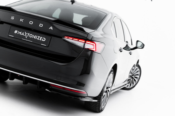Heck Diffusor Seite V.1 Skoda Superb Mk4