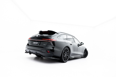 Hinten Splitter (mit einem vertikalem balken) V.1 Audi A6 S-Line C9
