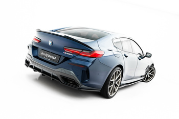 Hinten Splitter (mit einem vertikalem balken) BMW 8 Gran Coupe M-Pack G16
