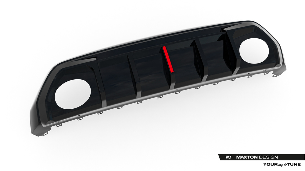 Heckansatz Audi RS3 8Y Sportback 8Y Facelift (Version mit Originalreflektor)