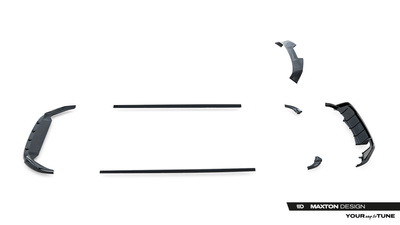 Diffusor Satz Volkswagen Polo GTI Mk6 Facelift