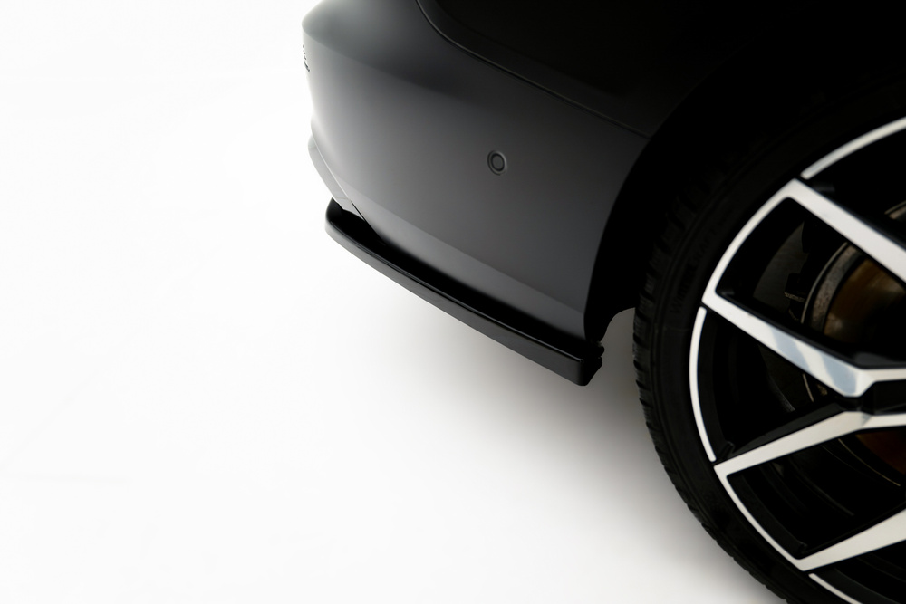 Hinten Splitter (mit einem vertikalem balken) Volvo S60/V60 R-Design Mk3