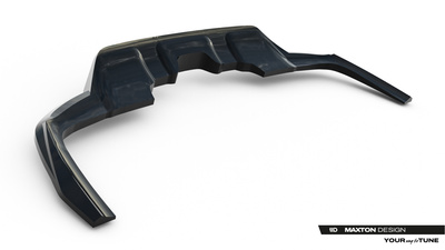 Hinten Splitter (mit einem vertikalem balken) V.2 Mercedes-Benz GLS AMG-Line X167