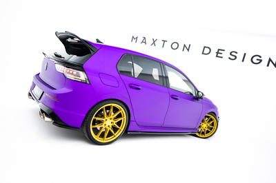 Heck Diffusor Seite V.1 Volkswagen Golf R Hatchback Mk8 Facelift
