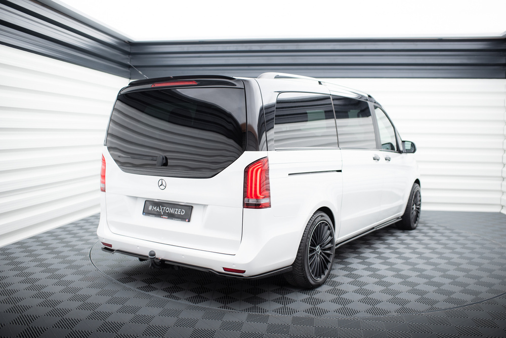 Hinten Splitter (mit einem vertikalem balken) Mercedes-Benz Vito Extra Long W447