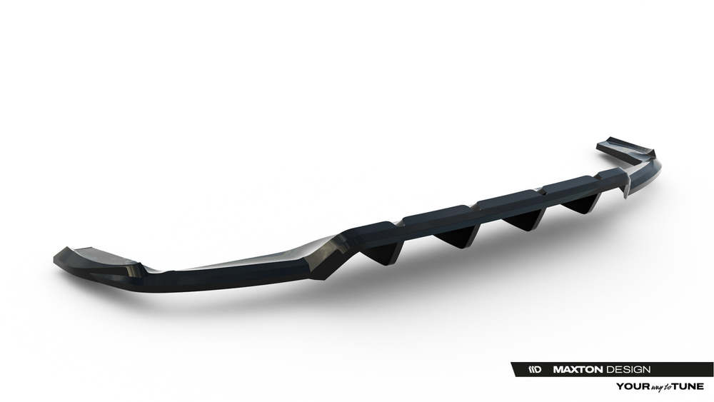 Hinten Splitter (mit einem vertikalem balken) Mercedes-Benz GLA 45 AMG X156 Facelift