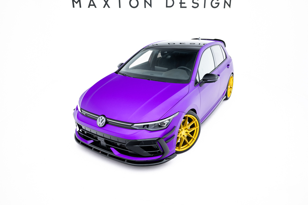 Front Diffusor V.2 Volkswagen Golf R Hatchback Mk8 Facelift