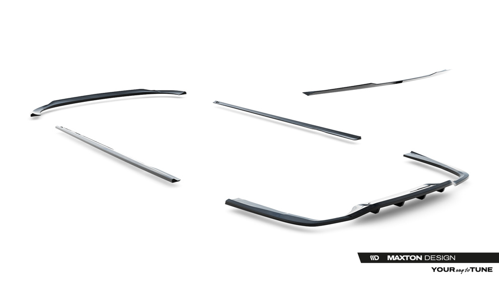 Diffusor Satz Mercedes-Benz E AMG-Line Sedan W213 Facelift