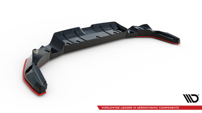 Hinten Splitter (mit einem vertikalem balken) V.2 Subaru BRZ Mk2