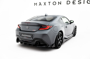 Hinten Splitter (mit einem vertikalem balken) V.1 + Flaps Toyota GR86 Mk1