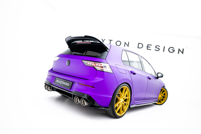 Heck Diffusor Seite V.8 Volkswagen Golf R Hatchback Mk8 / Mk8 Facelift
