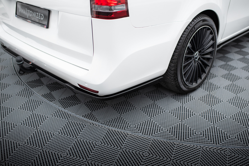 Hinten Splitter (mit einem vertikalem balken) Mercedes-Benz Vito Extra Long W447