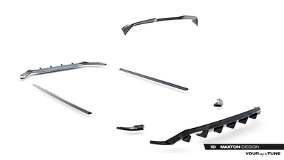 Diffusor Satz Volkswagen Polo GTI Mk6 Facelift