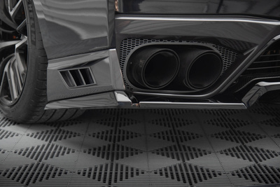 Heck Diffusor Seite Nissan GTR R35 Facelift
