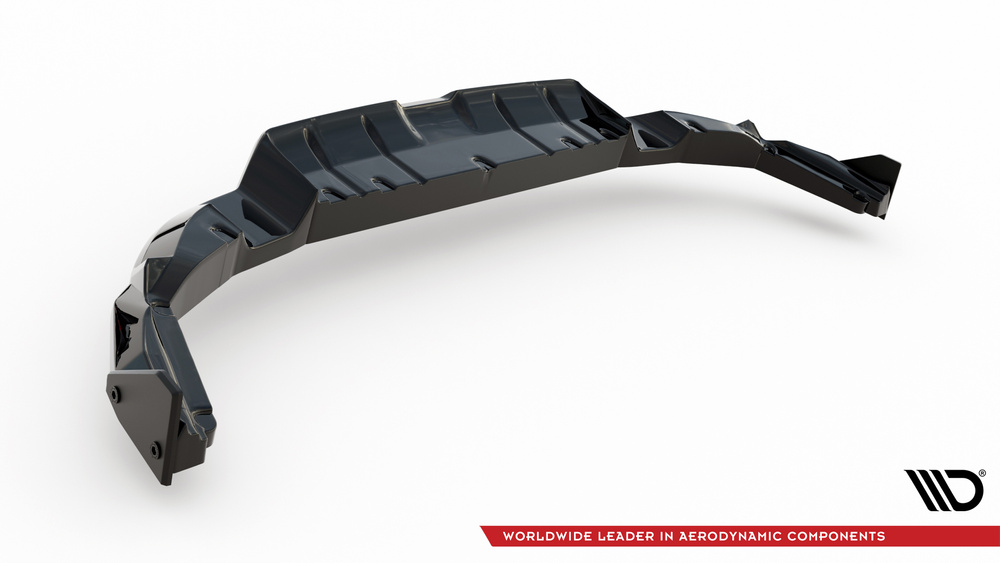Hinten Splitter (mit einem vertikalem balken) V.1 + Flaps Toyota GR86 Mk1