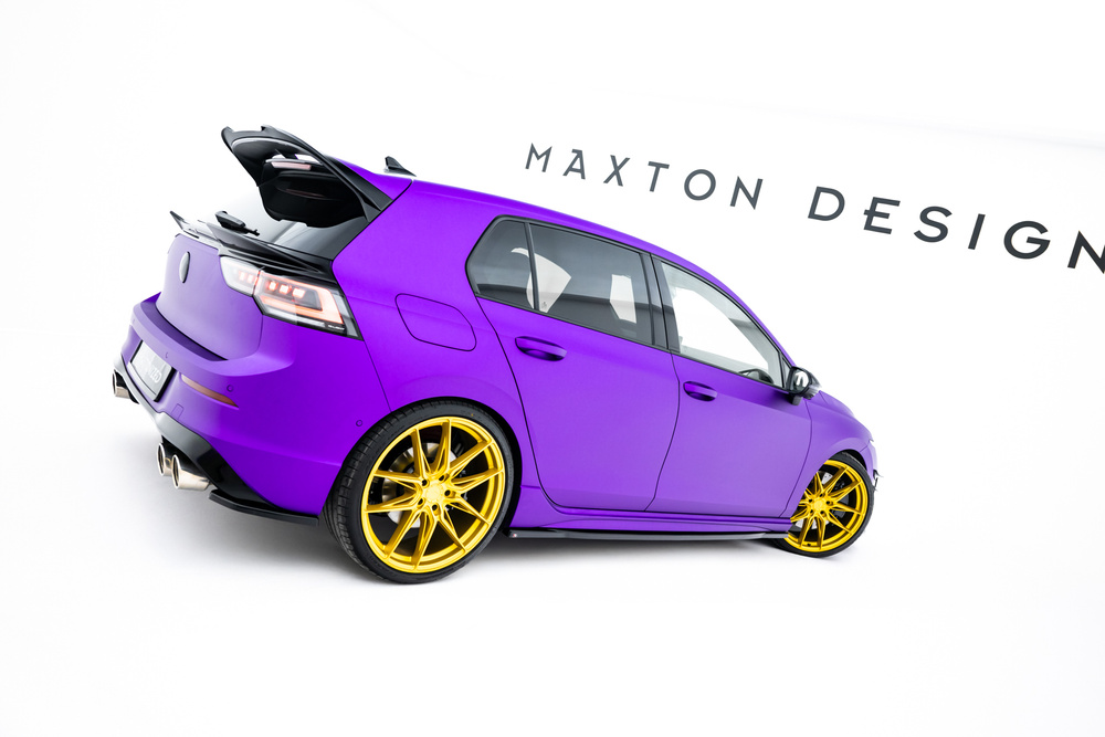 Heck Diffusor Seite V.1 Volkswagen Golf R Hatchback Mk8 Facelift
