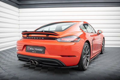 Heck Diffusor Seite Porsche 718 Cayman 982c