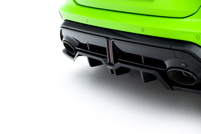 Hinten Splitter (mit einem vertikalem balken) V.3 Audi RS3 Sportback 8Y Facelift