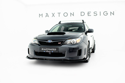 Street Pro Splitter + Flaps + Flaps Subaru Impreza WRX STI Mk3 Facelift