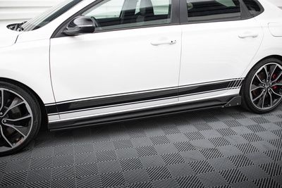 Seitenschweller Diffusor V.5 + Flaps Hyundai I30 N / N-Line Hatchback / Fastback Mk3 / Mk3 Facelift