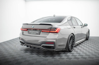 Hinten Splitter (mit einem vertikalem balken) V.2 BMW 7 M-Pack G11 / G12 Facelift