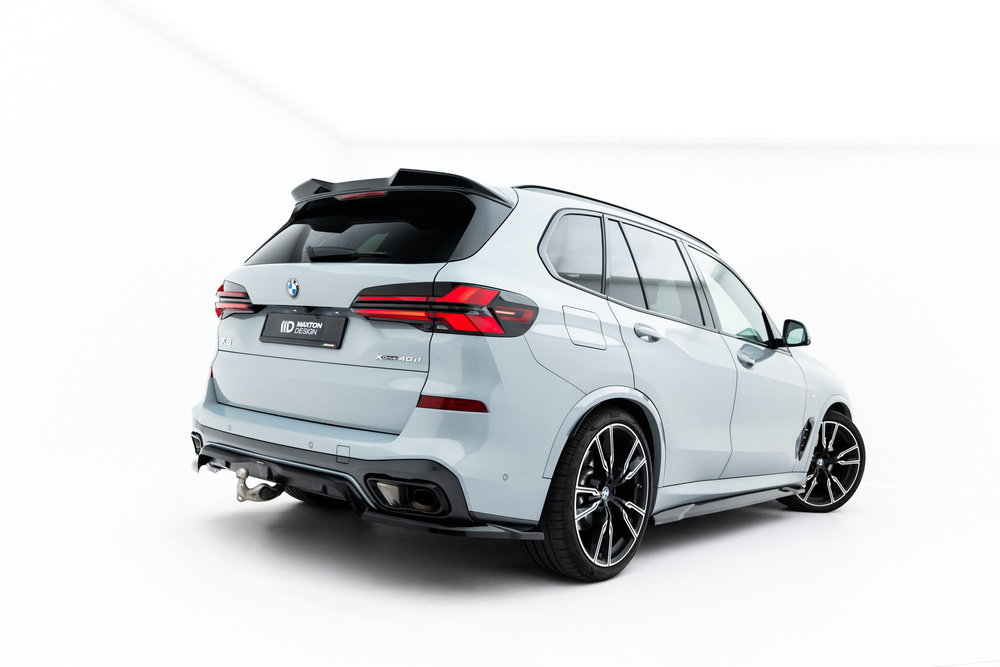 Hinten Splitter (mit einem vertikalem balken) V.1 BMW X5 M-Pack G05 Facelift