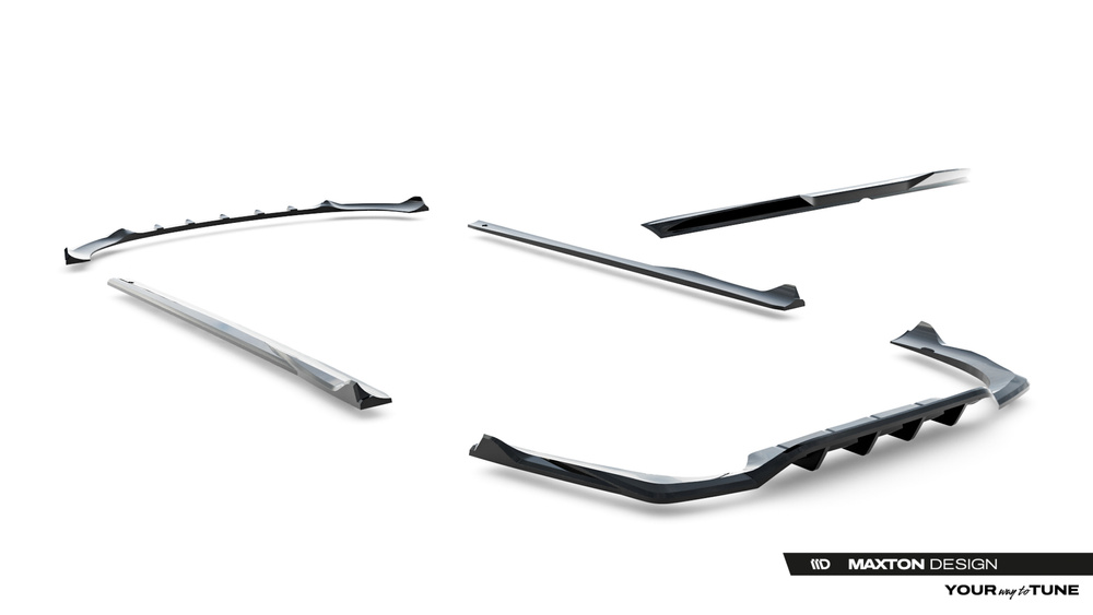 Diffusor Satz Mercedes-Benz E AMG-Line Sedan W214