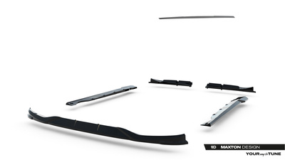 Diffusor Satz Brabus Smart Fortwo C451 Facelift