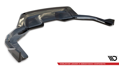 Hinten Splitter (mit einem vertikalem balken) BMW X6 M-Pack F16