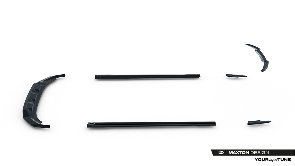 Diffusor Satz V.1 Audi SQ7 Mk2 (4M) Facelift