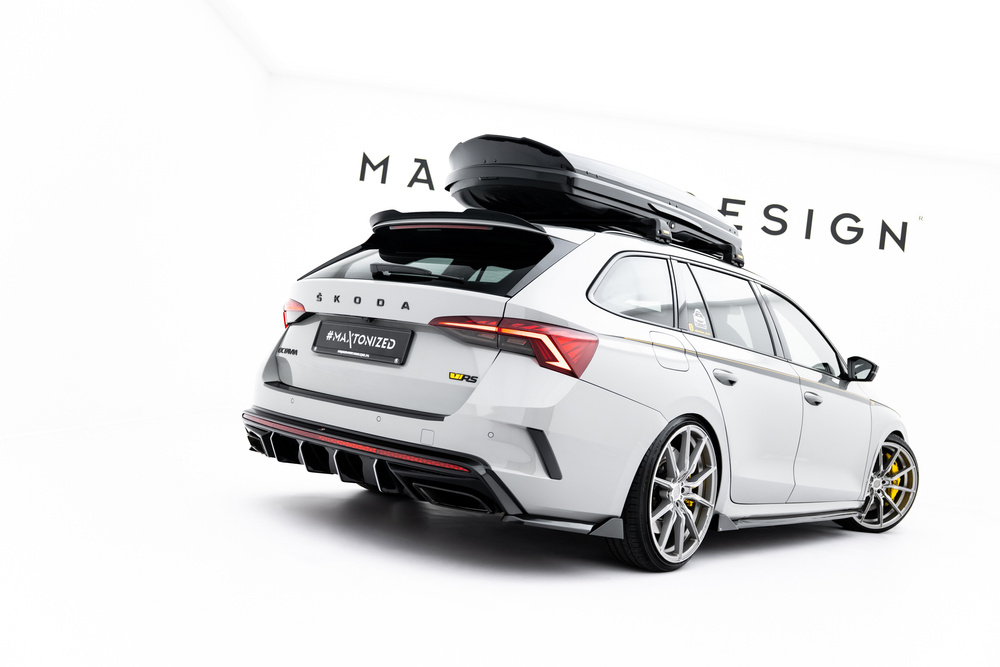 Heck Diffusor Seite V.8 Skoda Octavia RS Liftback / Combi Mk4 