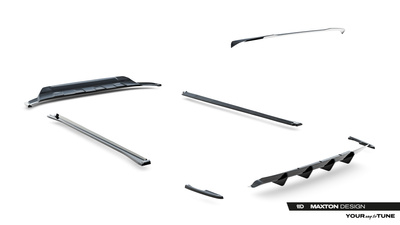 Diffusor Satz Volkswagen Touareg R-Line Mk3