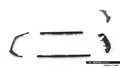 Diffusor Satz V.1 Ford Fiesta ST Mk8 Facelift