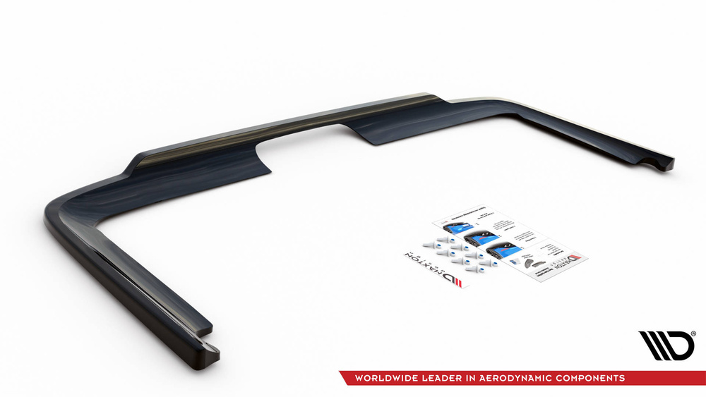 Hinten Splitter (mit einem vertikalem balken) Mercedes-Benz Vito Extra Long W447