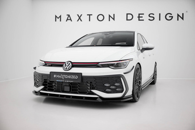 Front Diffusor V.2 Volkswagen Golf GTI / GTE / R-Line Mk8 Facelift