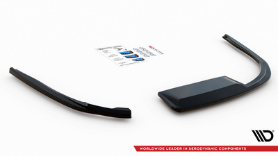 Heck Diffusor Seite Jaguar XF R-Sport X260