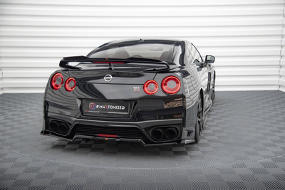 Heck Diffusor Seite Nissan GTR R35 Facelift