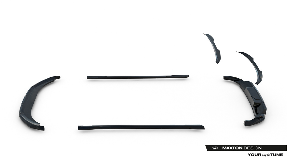 Diffusor Satz Porsche Macan EV Mk1